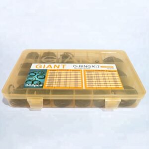 Caja master Kit de O-Rings de 383Pcs para Excavadoras Hitachi / John Deere