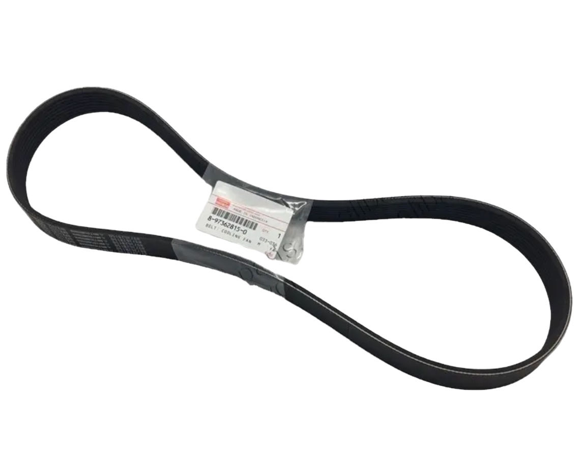 Correa de ventilador para Excavadoras Hitachi #8973628150