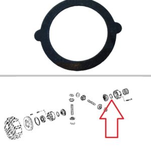 Golilla de ajuste de diferencial trasero ZF JD (310E/310G) #T163375